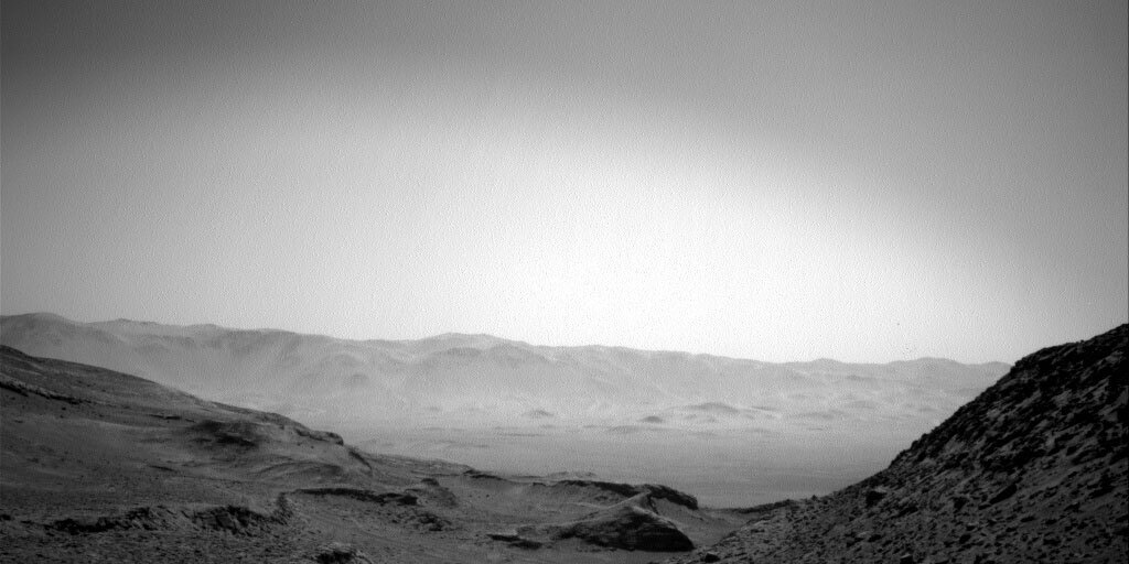 This image was taken by the Right Navigation Camera aboard NASA's Mars rover Curiosity on Sol 3874.