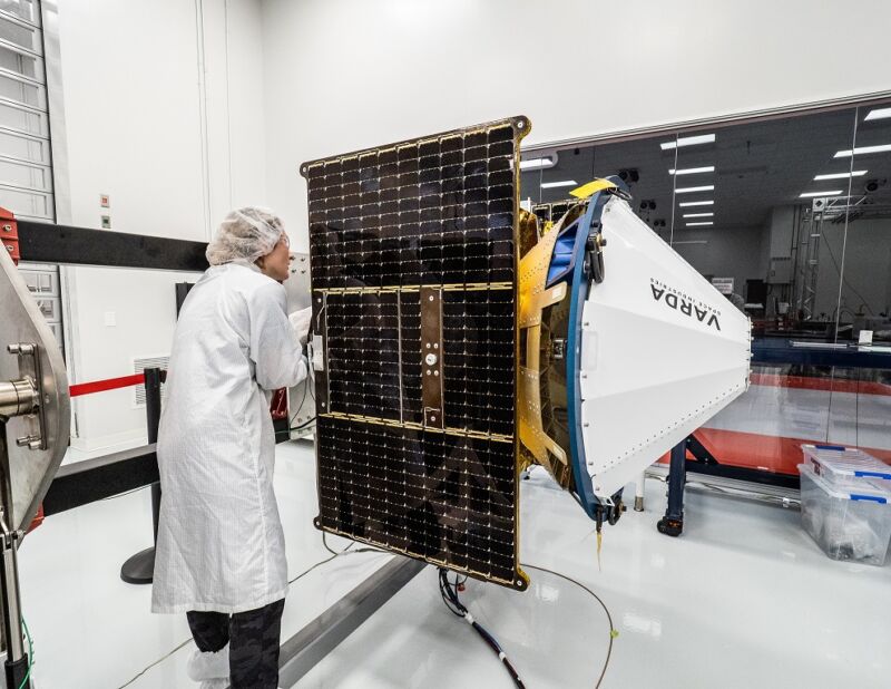 Varda Space is the first "Winnebago" spacecraft, called W-Series 1, ahead of its June 12 launch.
